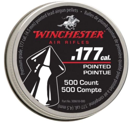WINCHESTER 177 POINTED PELLET - 500CT