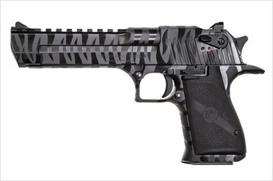 Magnum Research DE50BTS Desert Eagle Mark XIX 50 AE 6" 7+1 Black Tiger Stripe