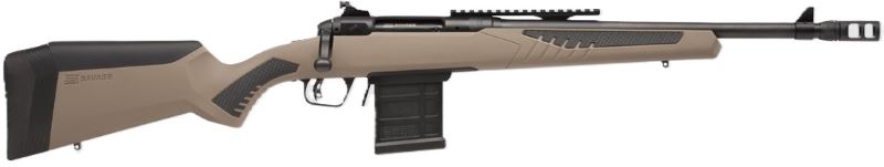 SAVAGE 110 SCOUT 450BM 16.5" - BLACK/FDE <
