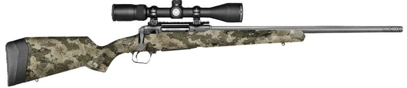 SAVAGE 110 WOODLAND HUNTER XP - 450BM 22" TUNGSTEN/CAMO