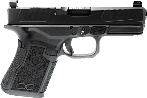 FAXON FX19 DUTY COMPACT 9MM - 4" 10RD NON THREADED BLACK