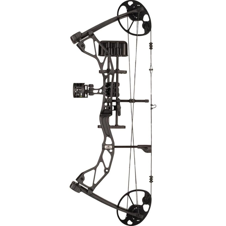 Diamond Archery Radian Compound Bow 305 fps 10-55 lbs RH Black with Package