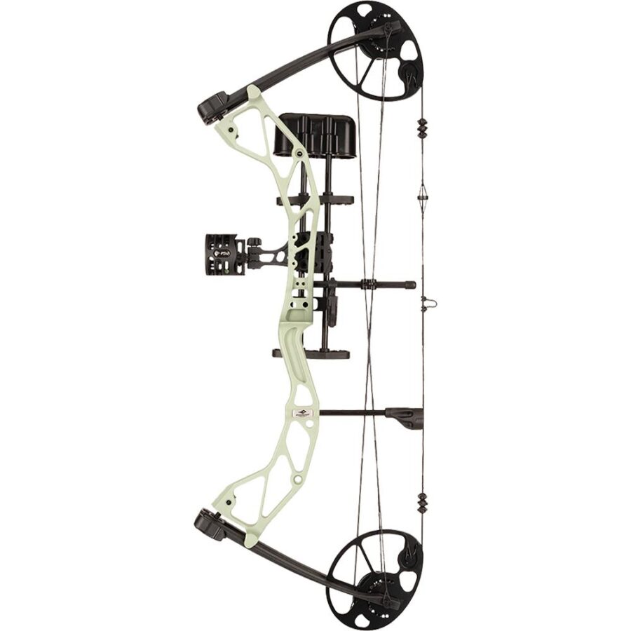 Diamond Archery Radian Compound Bow 305 fps 10-55 lbs RH Forest Green with Package