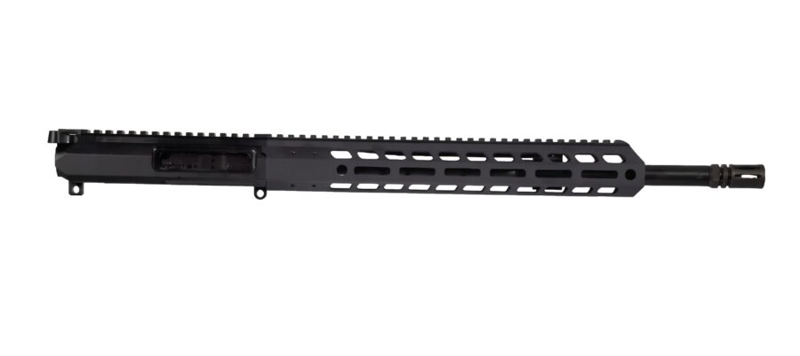 Wraithworks Billet Slick Side Aluminum Complete Upper Receiver - Black | .223 Wylde | 16" Barrel | 13.3" M-LOK Handguard