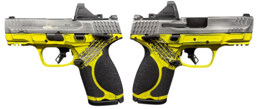 SMITH & WESSON M&P 9 METAL M2.0 KILLDOZER PISTOL T.S VIRIDIAN RFX11 5-15RD MAGS