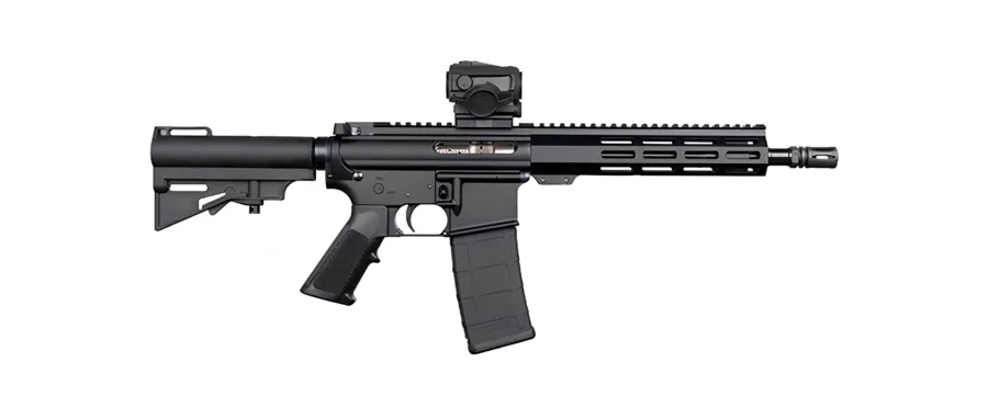DPMS SHORTACLE 300BLK PISTOL 10.5" BBL, 9.5" MLOK RAIL, CAR15 BRACE 1-30RD MAG W/ VORTX SPARC