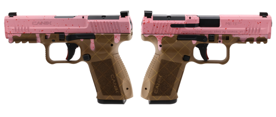 CENTURY CANIK METE SF ONE SERIES 9MM STRAWBERRY PSTL 4.19 BRL 1-15RD MAG