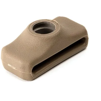BURNSED SOCKET INJECTION MOLDED GLASS FILLED NYLON TAN