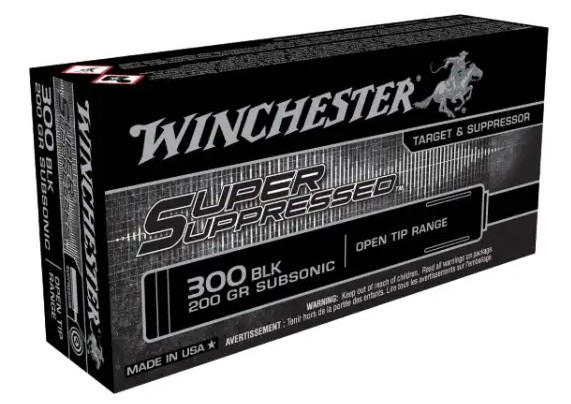 Super Suppressed .300Blk 200gr FMJOT 125/Bx