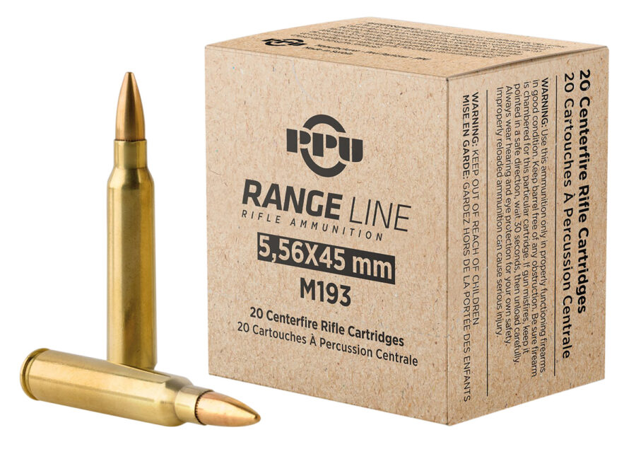 TR&Z PPR556   5.56mm 55gr Full Metal Jacket Boat Tail 20 Per Box/50 Case