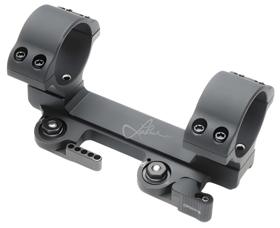 Larue Tactical LT913193034 In Line  Black 34mm Tube 0 MOA