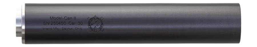 Inland MFG ICANII556   5.56 Black Stainless Steel 1/2"x28