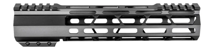 JE MACHINE PS-223MLK10JBLK 10" AR15 MLOK SLIM HGRD