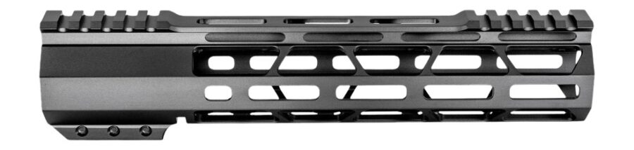 JE MACHINE PS-223MLK10JBLK 10" AR15 MLOK SLIM HGRD