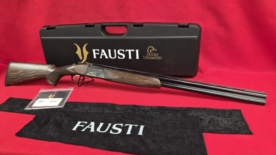 FAUSTI 12GA 3" OVER/UNDER 2026 DUCKS UNLIMITED UNFIRED
