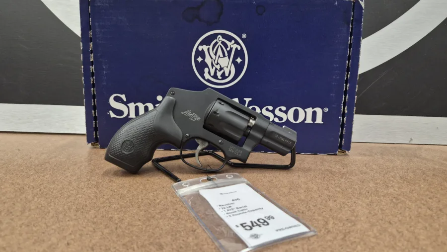 Smith & Wesson 43c 22LR revolver pre-owned