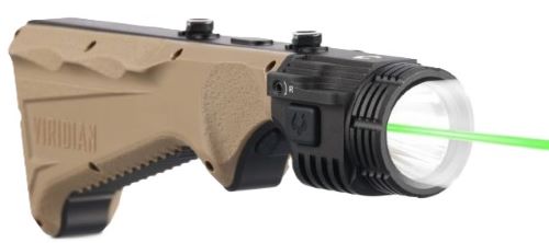 VIRIDIAN 4LUX 2000 LUMEN LIGHT - ANGLED FOREGRIP MLOK LASER FDE