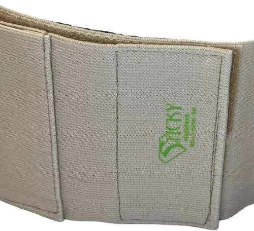 STICKY BELLY BAND EXTENDER - EXTEND BELLYBAND 6-8" TAN