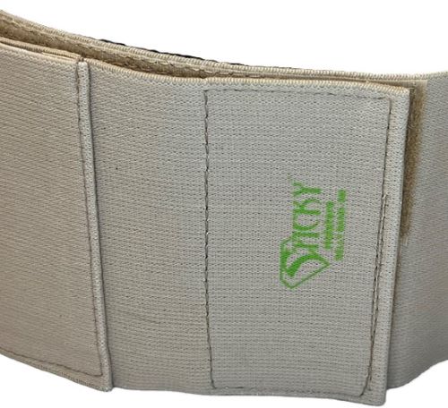 STICKY BELLY BAND EXTENDER - EXTEND BELLYBAND 6-8" TAN