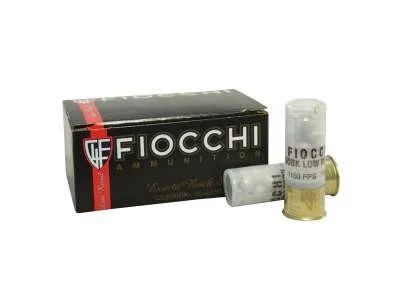 Fiocchi 12 Gauge Ammunition Low Recoil 2-3/4" 00 Buckshot 9 Nickel Plated Pellets 10 rounds