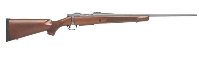MOSSBERG PATRIOT 243 WIN 22" - CERAKOTE/STAINLESS WALNUT