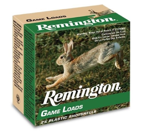 Remington 12 Gauge Ammunition Game Load GL128 2-3/4          #8 Shot 1oz 1290fps Case of 250 Rounds