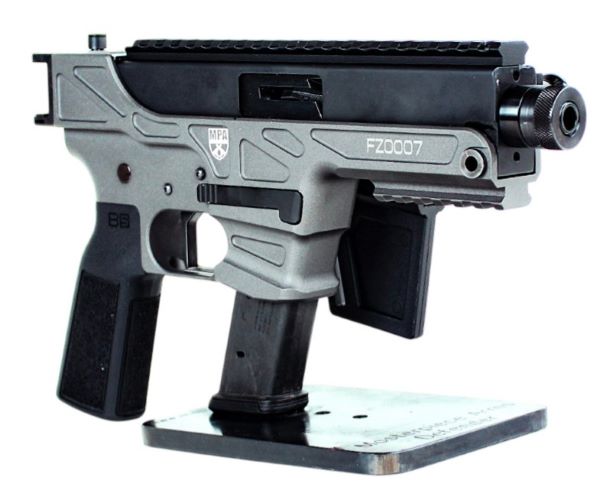 MPA DEFENDER K 9MM - 4.5" TB BLACK/GREY 30RD