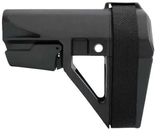 SB TACTICAL BRACE SBA6 BLACK - ADJUSTABLE