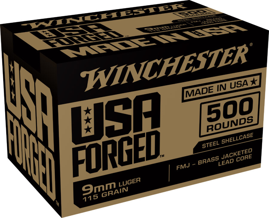 WIN 9MM 115GR FMJ STEEL 500RD
