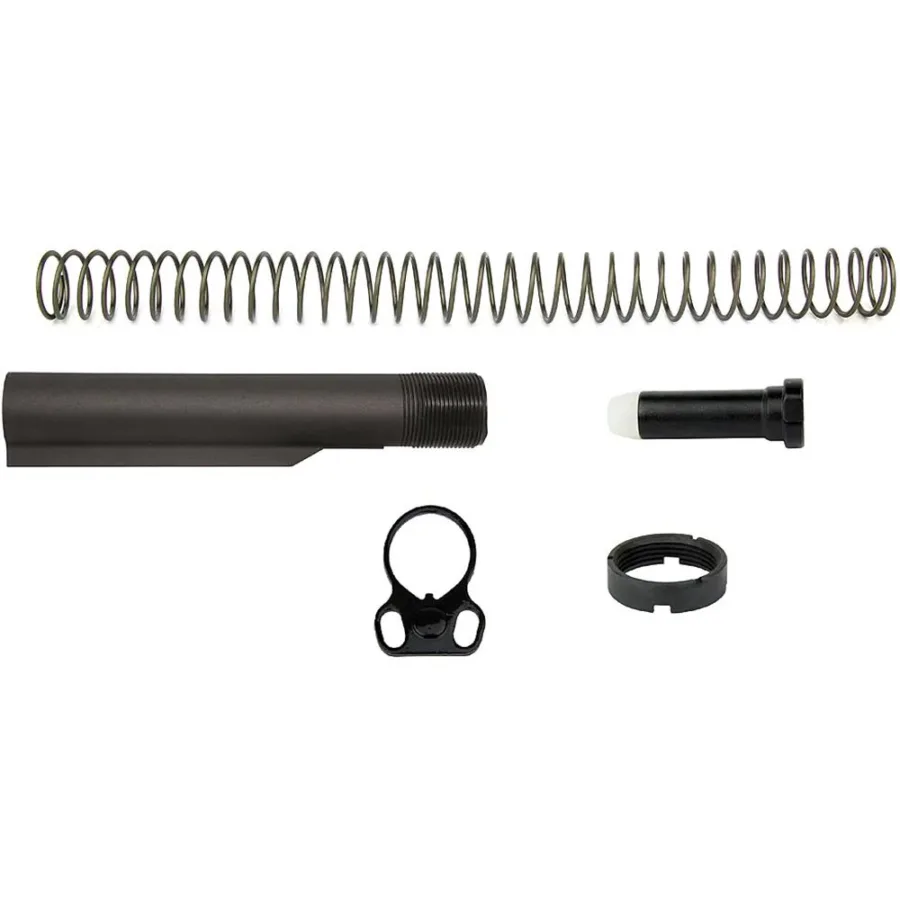 TacFire H2 AR-10 Rifle Buffer Tube Kit Black