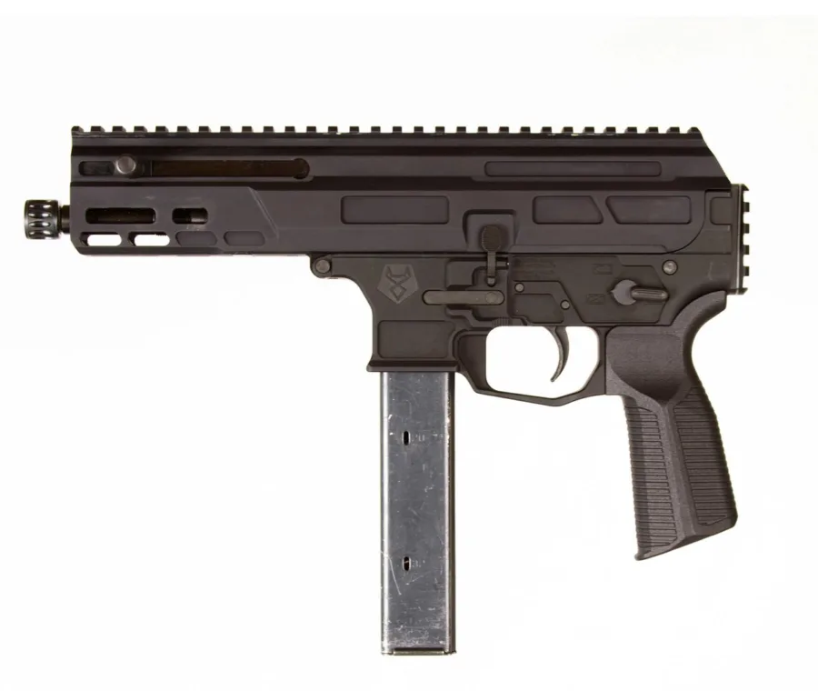 Matador Arms MAT9-K Roller Pistol 9mm Luger 32rd Magazine 5.5 Barrel Colt Magazine Compatible Black