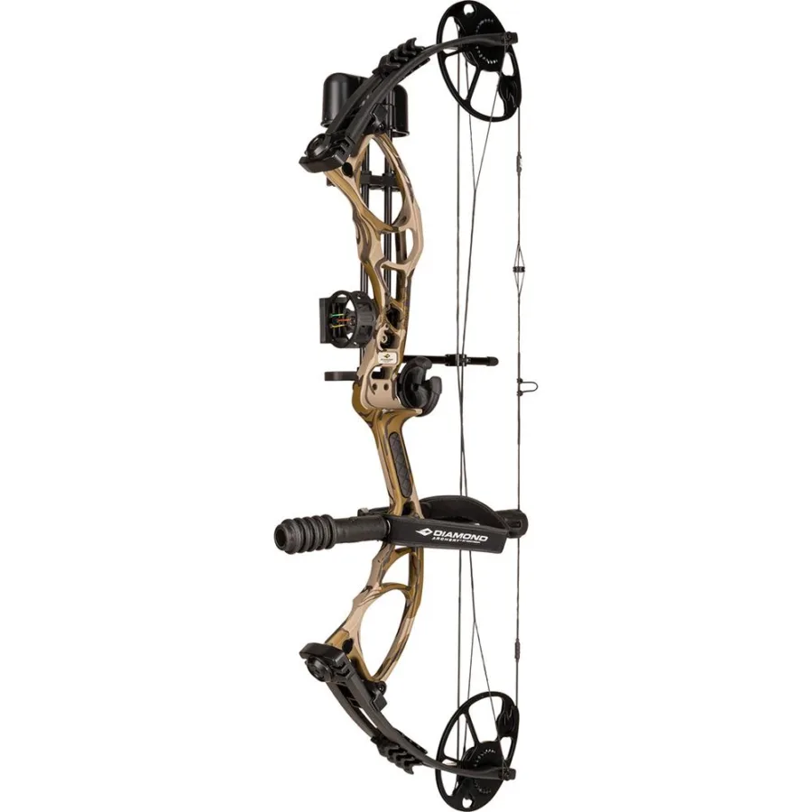 Diamond Archery Edge XT Compound Bow 20-70 lbs 300 fps Mossy Oak Bottomland LH