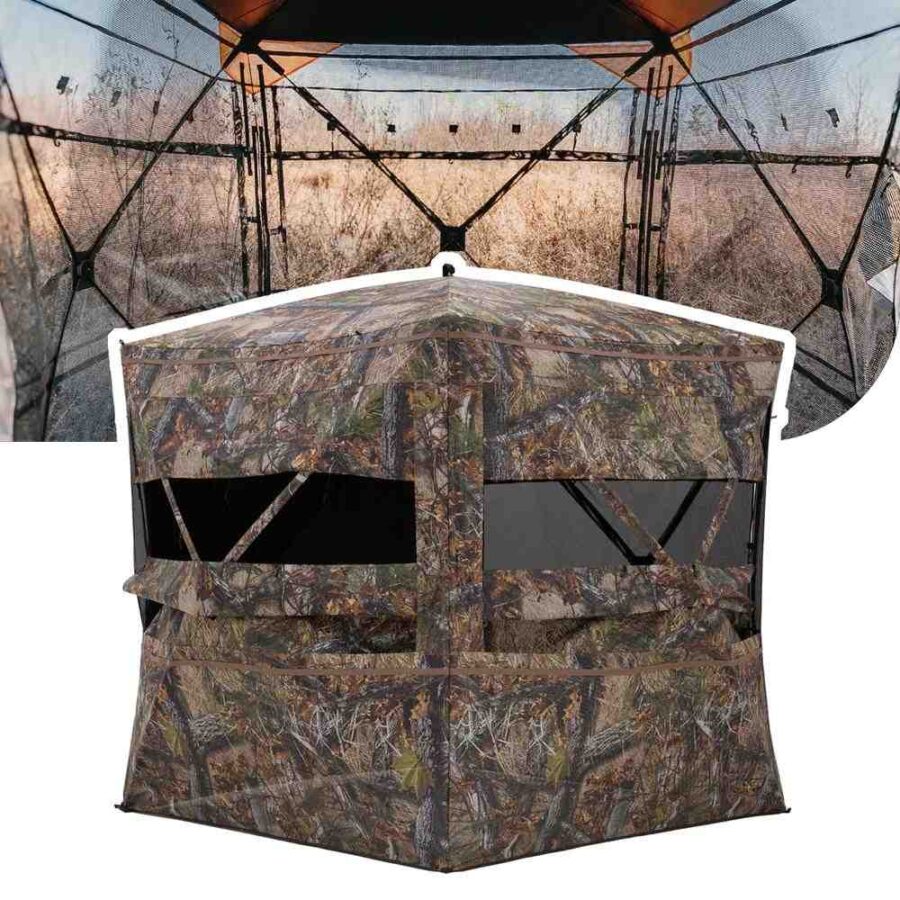 Barronett Blinds Insight 350 Ground Blind Fence Line Camo