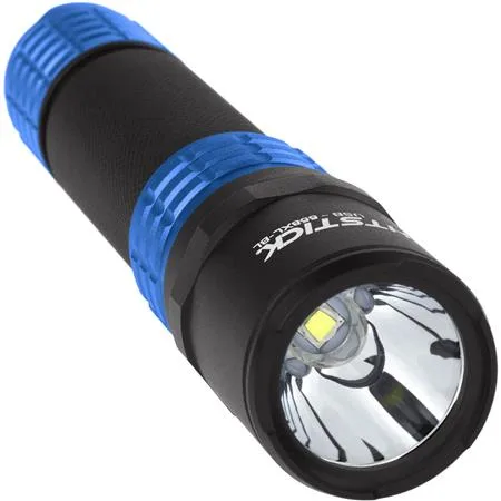 NIGHTSTICK XTREME LUMENS METAL USB RECHARGEABLE MULTI-FUNCTION TACTICAL FLASHLIGHT BLACK-BLUE