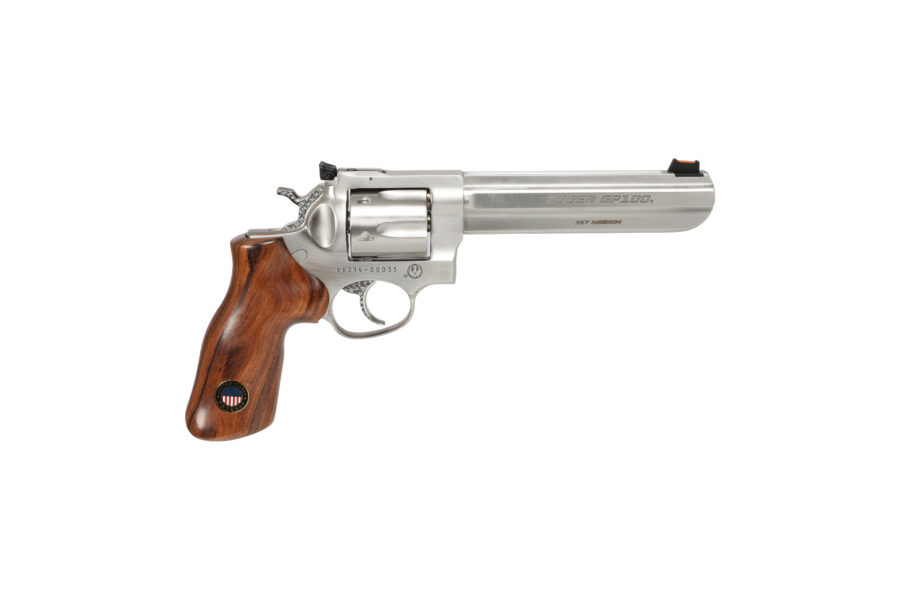 RUGER GP100 357MAG 6" HBBL DA AS SS#