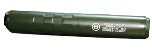Hush-Point 22 Silencer 1/2x28 DT FDE