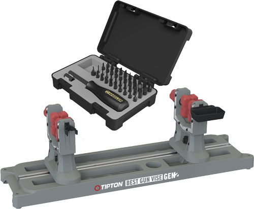 TIPTON BEST GUN VISE GEN 2 & - WHEELER 43PC GUNSMITH SET*