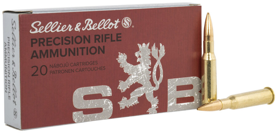 Sellier & Bellot SB76254RD Rifle  7.62x54mmR 174gr Hollow Point Boat Tail 20 Per Box/20 Case