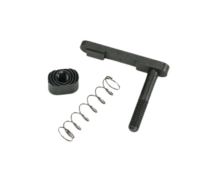 White Label Armory WLA-LOW-1010-01 AR15 Magazine Catch Kit Black Steel