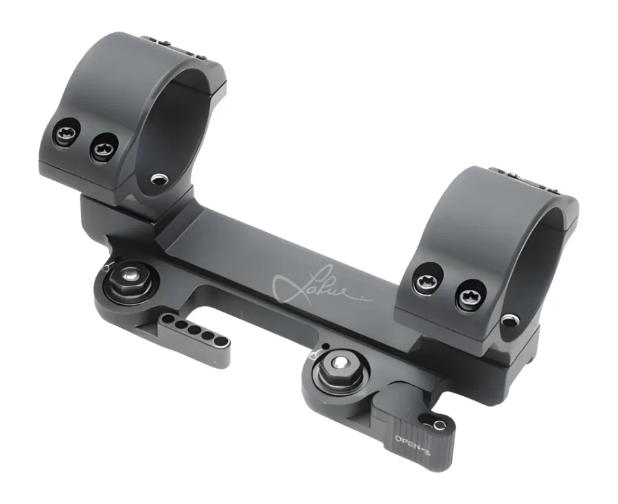 Larue Tactical LT913193030 In Line  Black 30mm Tube 0 MOA