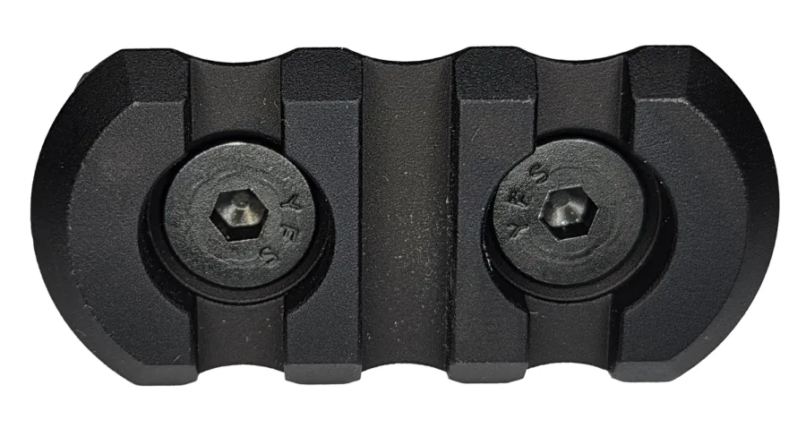 Tapco TAP22126  3 Slot Picatinny Rail Black Aluminum