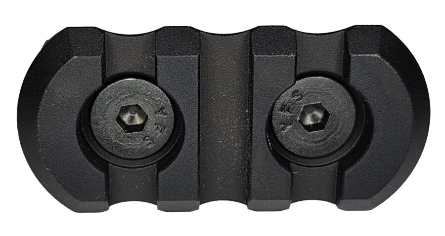 Tapco TAP22126  3 Slot Picatinny Rail Black Aluminum