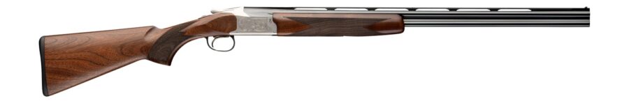 Browning 0183466004 Citori 825 Field Full Size 12 Gauge Break Open 3" 2rd 28" Gloss Blued Over/Under Vent Rib Barrel, Silver Nitride Engraved Steel Receiver, Fixed Grade II/III American Walnut Stock