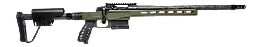 Horizon Firearms HRF-VED-308W-22R Venatic DM 308 Win 22" SOCOM Black Proof Research CF Threaded Barrel, SOCOM Black Receiver w/Picatinny Rail, ARCA Rail, OD Green Cerakote XLR Element 4.0 Stock, Right