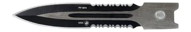 TEMP L3-BR-43-1 LRG  G3 ZINC BLK RUBBER DAGGER SER