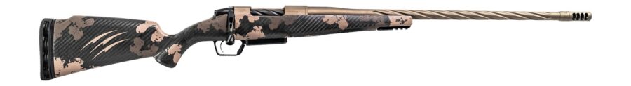 Fierce Firearms ROGSSX22CM22BRS Twisted Rogue XP 22 Creedmoor 3+1 22" Smoked Bronze Cerakote Spiral Fluted Threaded Barrel, Stainless Steel Drilled & Tapped Receiver, Picatinny Rail Forend, Sonora Amb