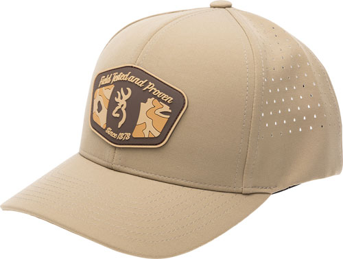 BROWNING CAP DUCK RIVER DIECUT - MESH PANELS VINTAGE TAN OSFM