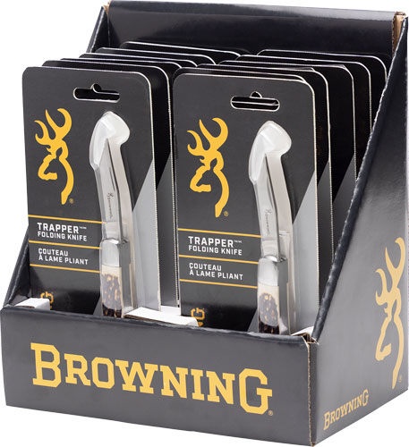 BROWNING KNIFE TRAPPER COUNTER - DISPLAY 12 KNIVES