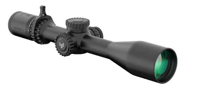 SWAMPFOX PATRIOT II 6-24X50  FFP NON-IR 30MM RIFLESCOPE - CLEAN CROSS MOA PAT2624-MC