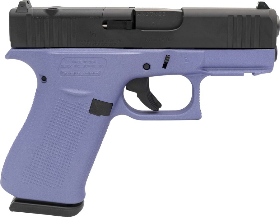 GLK 43XMOS 9MM 10RD ORCHID BLK